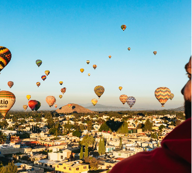 Teotihuacan Balloon Flight
