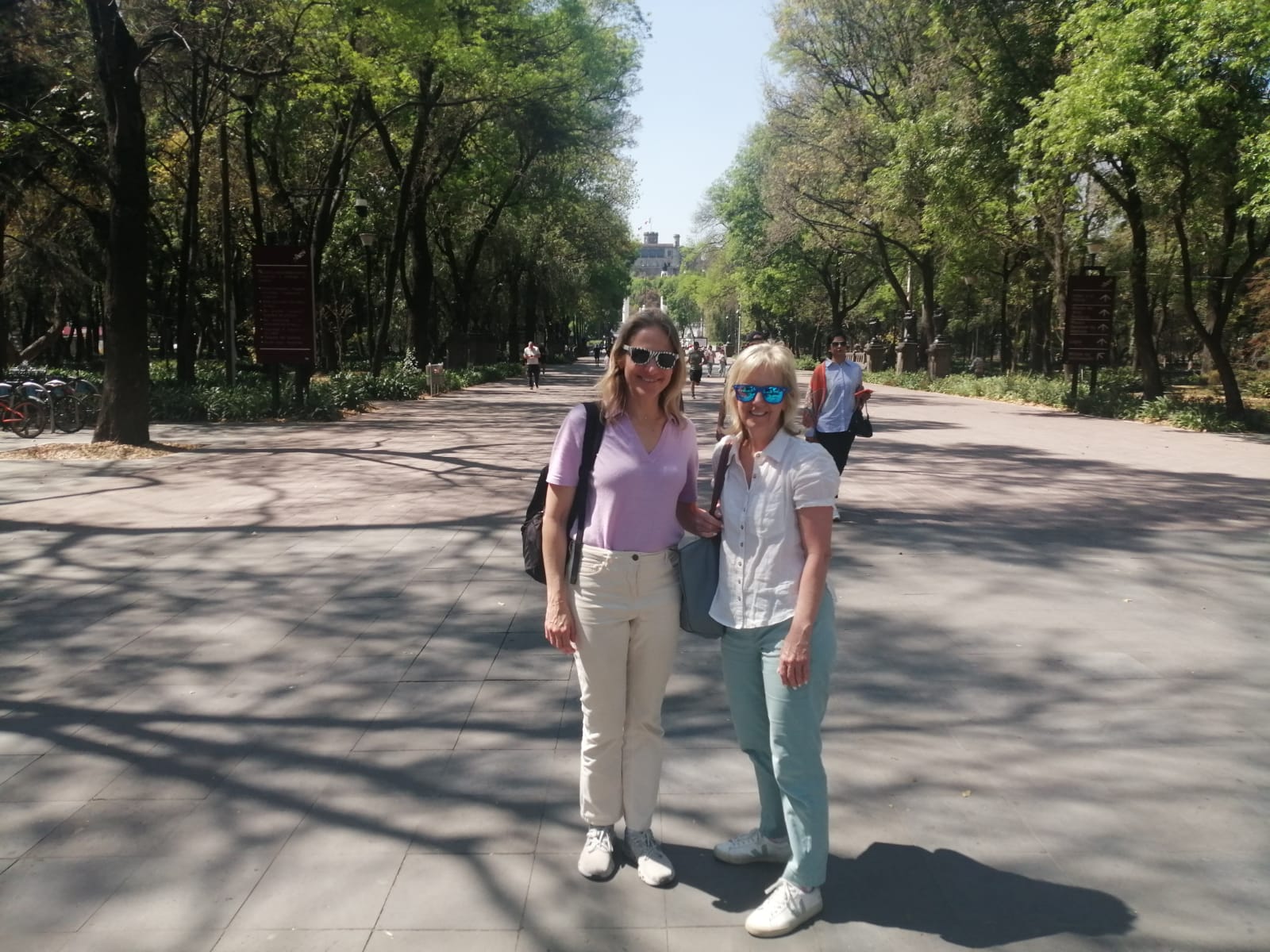 Chapultepec park walk