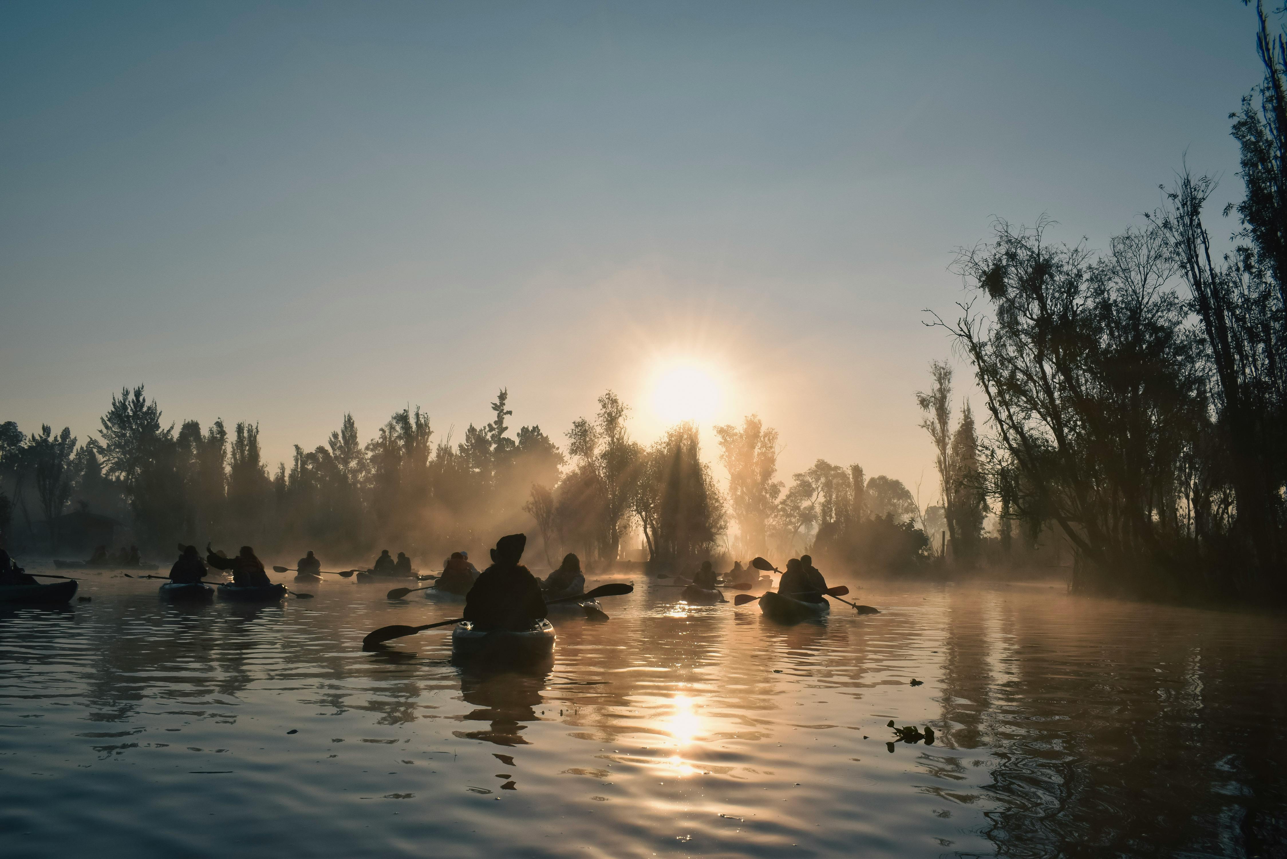 Sunrise Kayaking Xochimilco