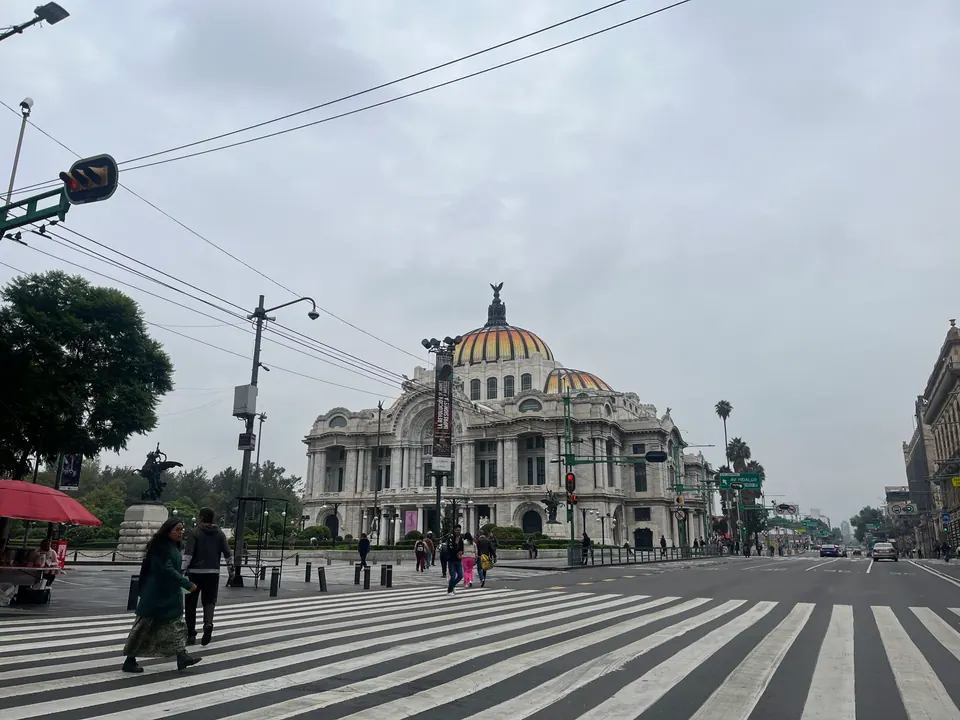 Palacio de Bellas Artes in Mexico City