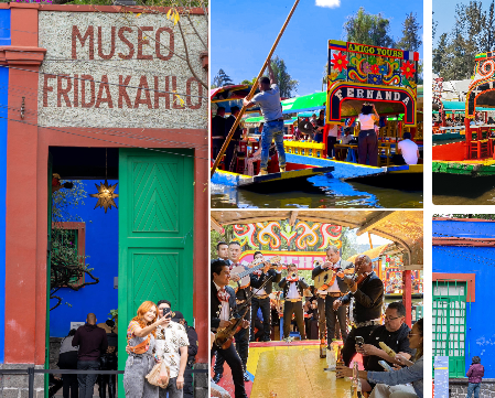 Xochimilco and Frida Kahlo